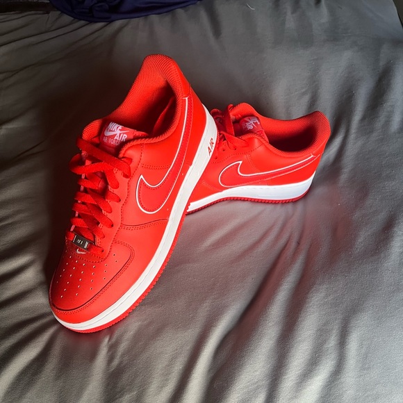 Nike Air Force 1 Picante red - Picture 1 of 3